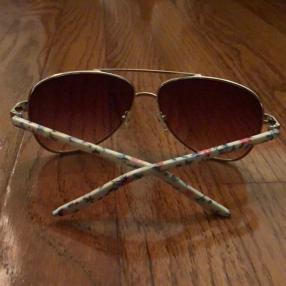 Flower Print Sunglasses